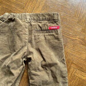 Izod boys corduroy tan pants size 3T